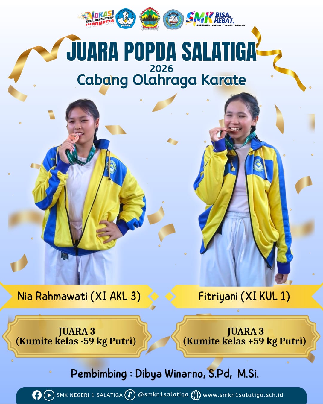 Prestasi Gemilang Skanisa di POPDA Salatiga 2026 Cabang Karate