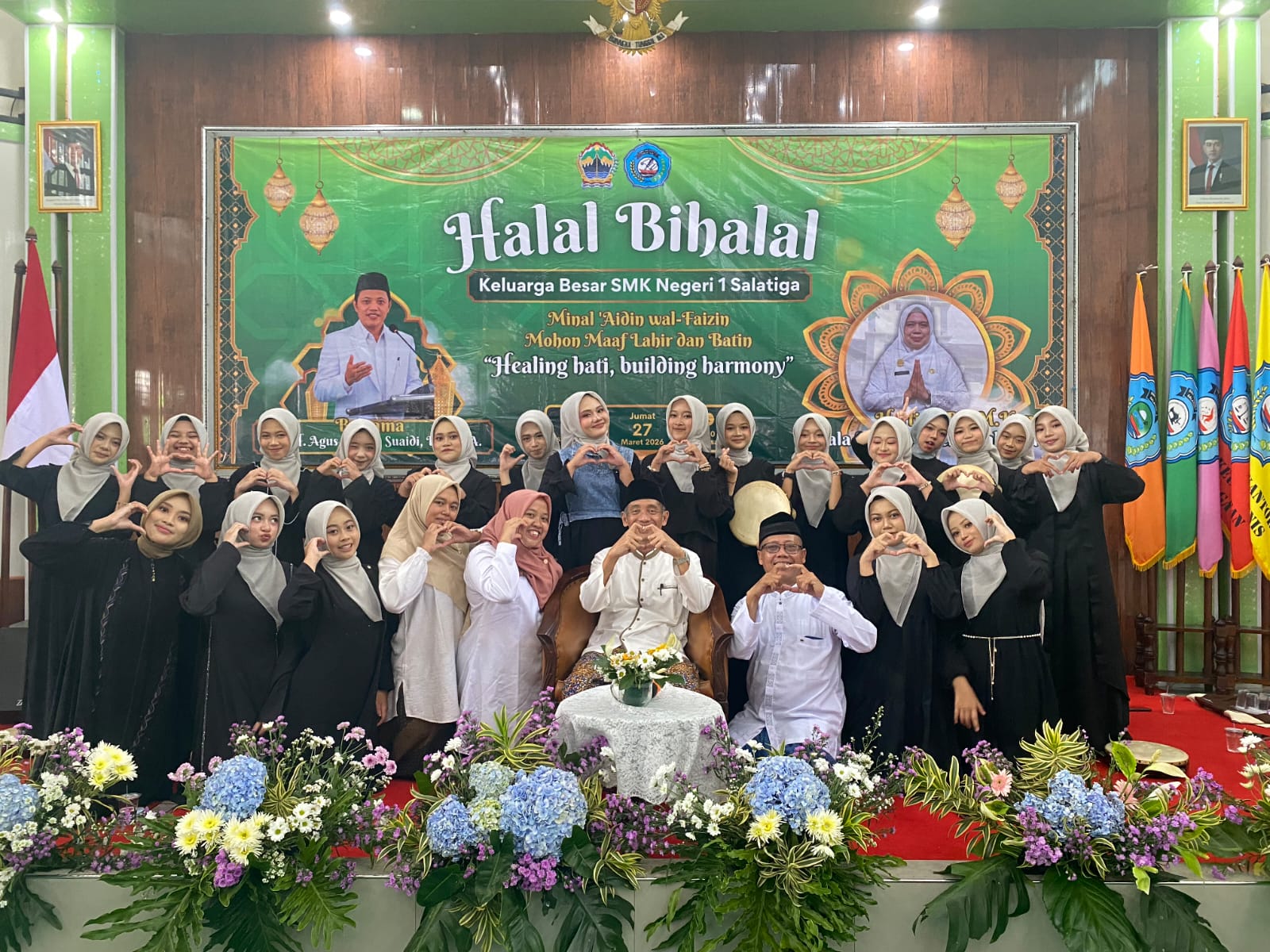 Healing Hati, Building Harmony: Hangatnya Halal Bihalal Keluarga Besar SMK Negeri 1 Salatiga