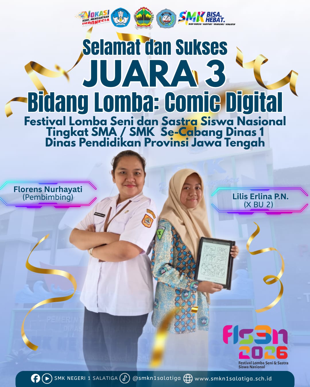 Kreativitas yang Menginspirasi: Prestasi Gemilang Skanisa di Ajang FLS2N 2026