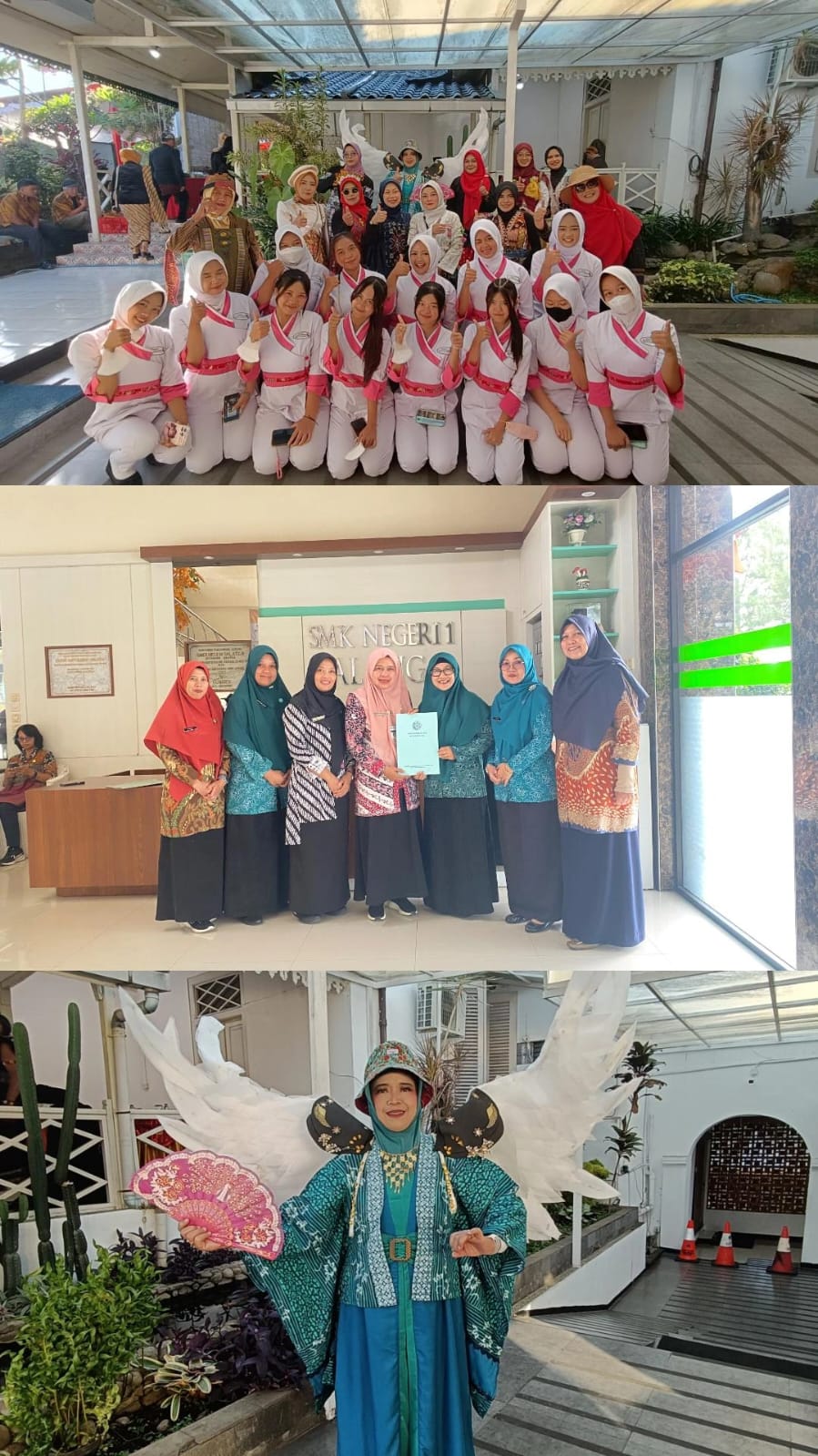Sinergi PKK Kota Salatiga dan SMK Negeri 1 Salatiga Meriahkan Hari Jadi ke-1276 Kota Salatiga